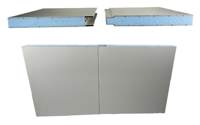 Fixation par emboîtement des panneaux TEC-ABRIS® blancs